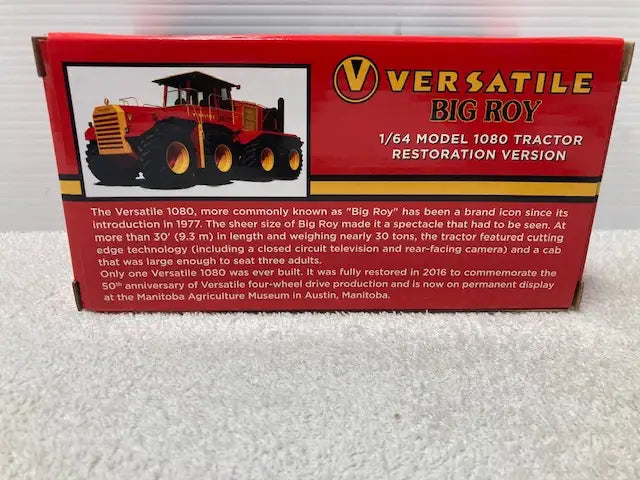 1/64 VERSATILE 1080 BIG ROY 4wd Farm Toy Tractor