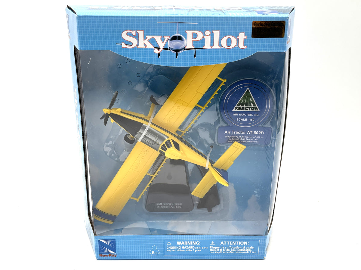 1/60 Air Tractor AT-502B Spray Plane (Yellow)