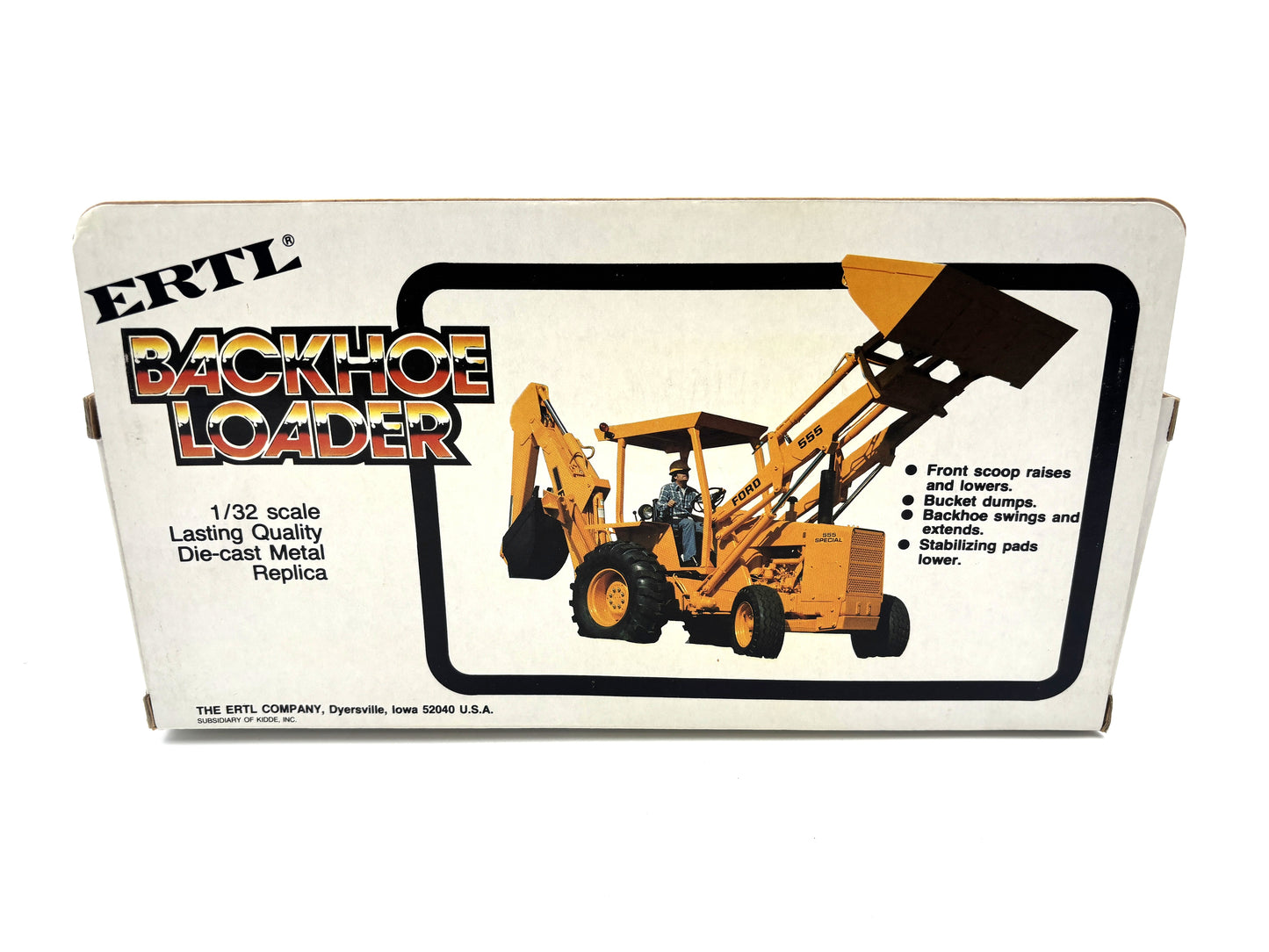 1/32 Ford 555A Backhoe and Loader