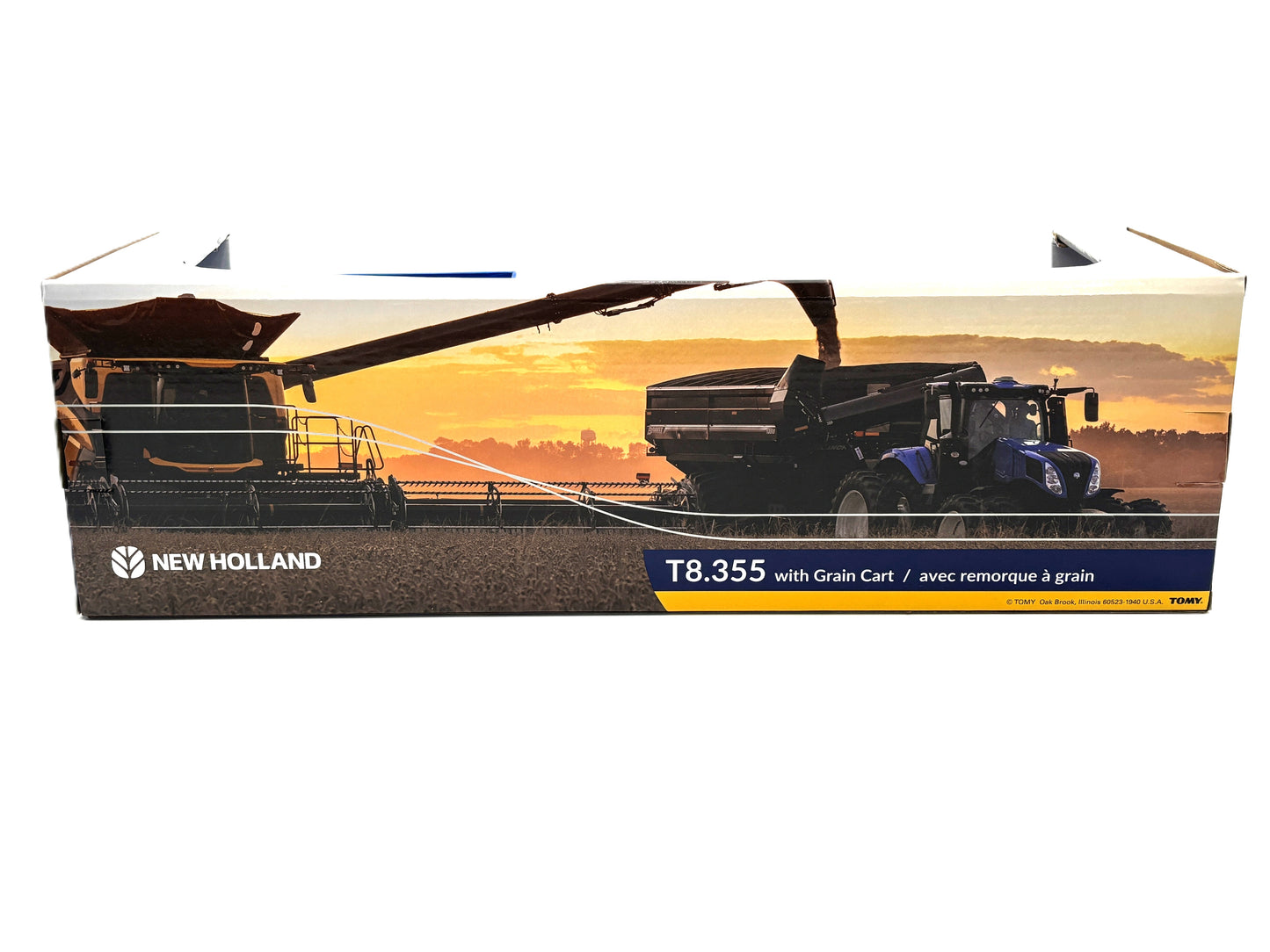 1/32 New Holland T8.355 with J&M Grain Cart