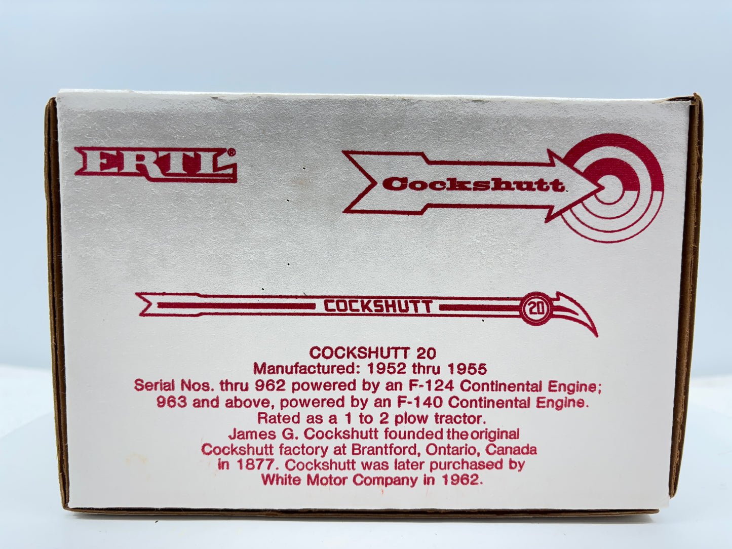 1/16 Cockshutt 20 Narrow Front