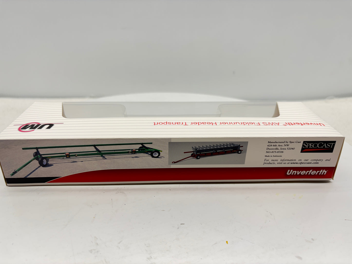 1/64 Unverferth AWS Header Cart (Red)