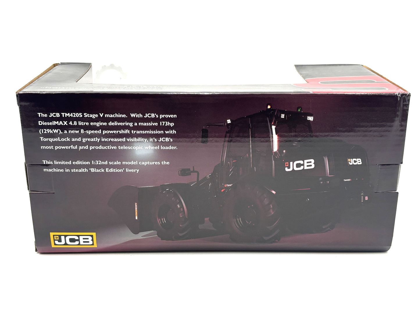 1/32 JCB TM420S ''Black Edition'' Telehandler