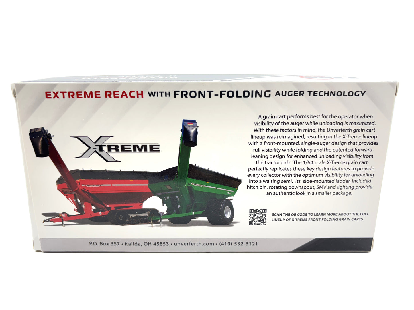 1/64 Unverferth X-Treme 1319 Flotation Red Singles