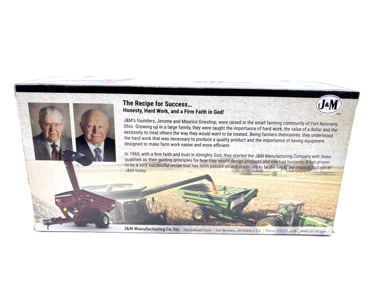 1/64 J&M 1112 X-Tend Tandem Grain Cart Green