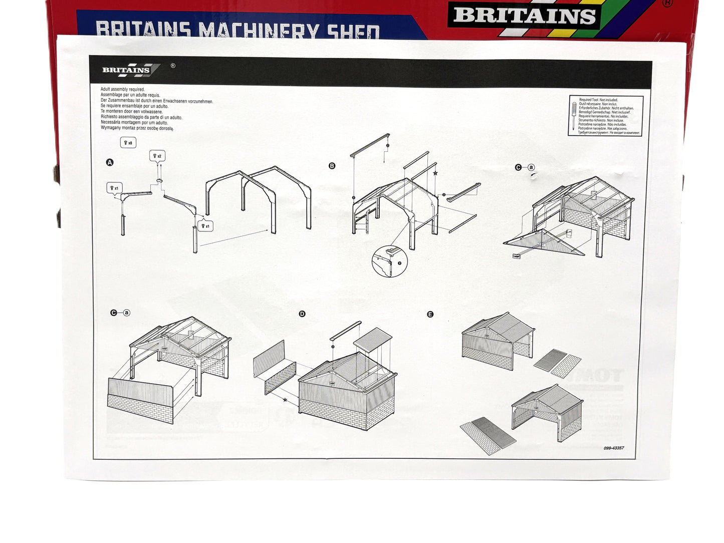 1/32 Britains Machinery Shed