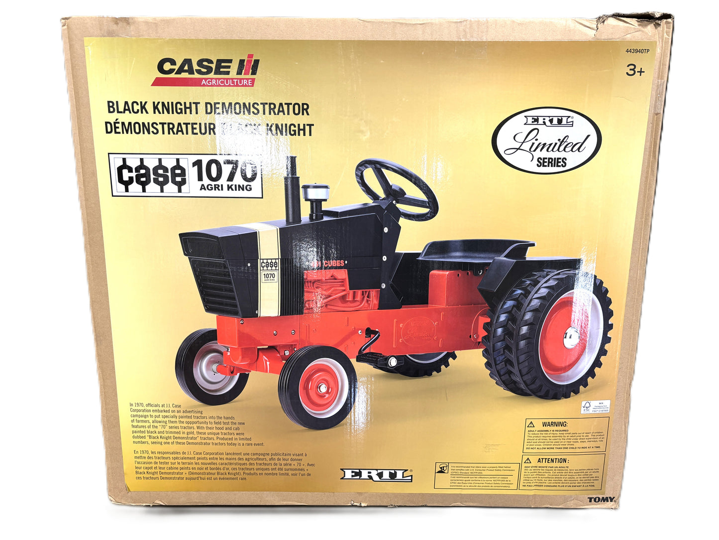 Case 1070 Agri King Pedal Tractor