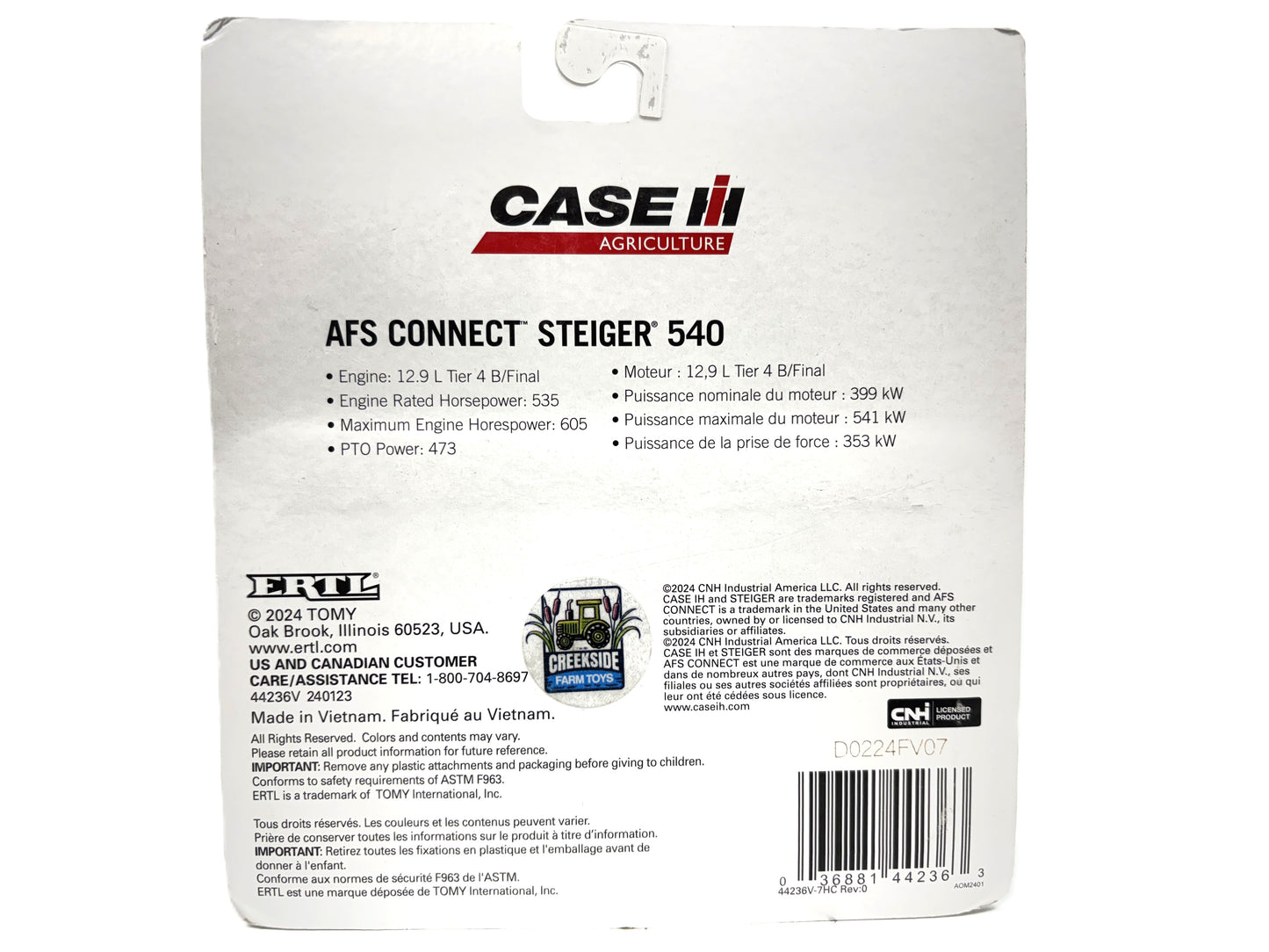 1/64 Case IH Steiger 540 AFS