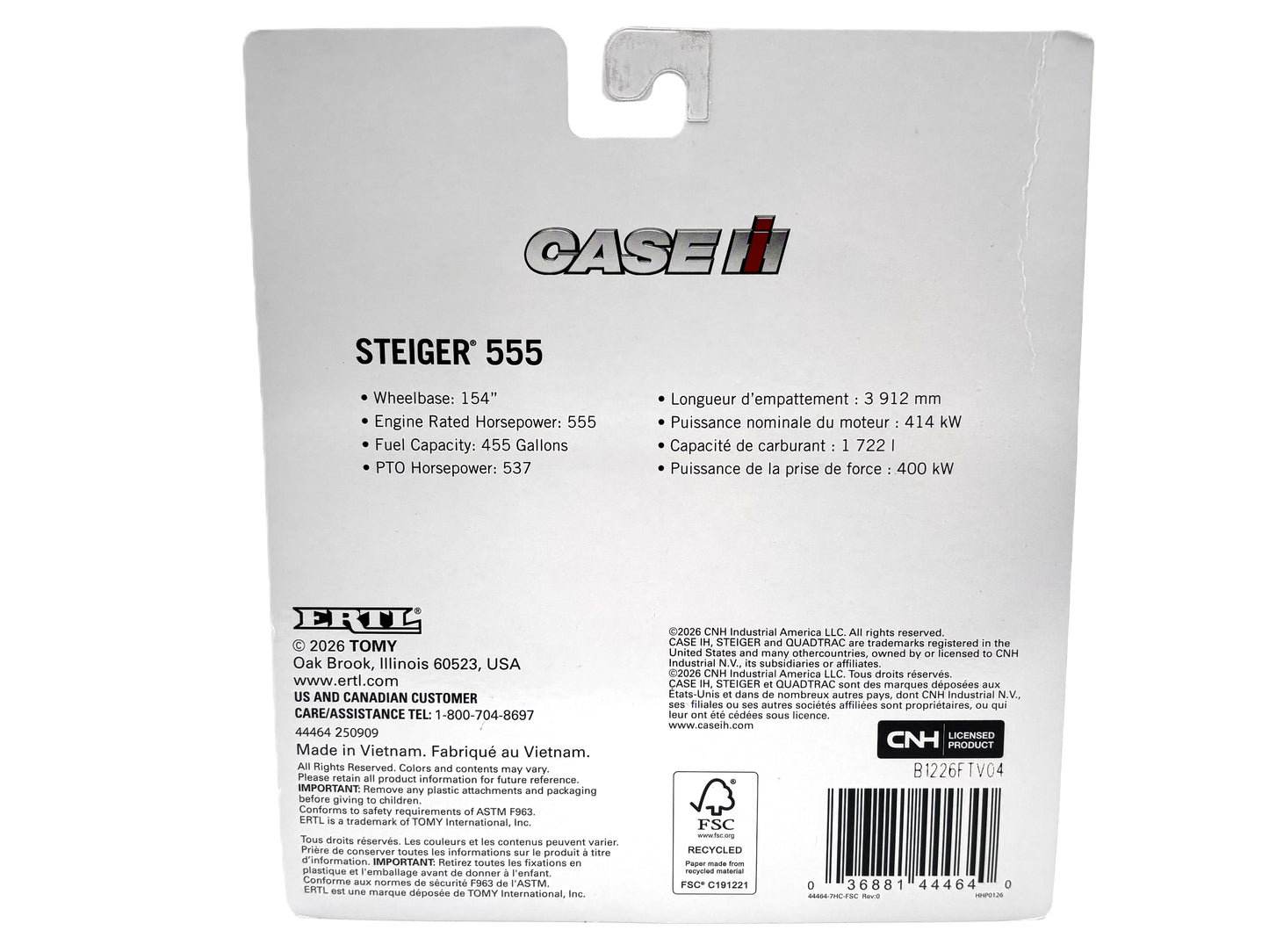 1/64 Case IH Steiger 555 LSW