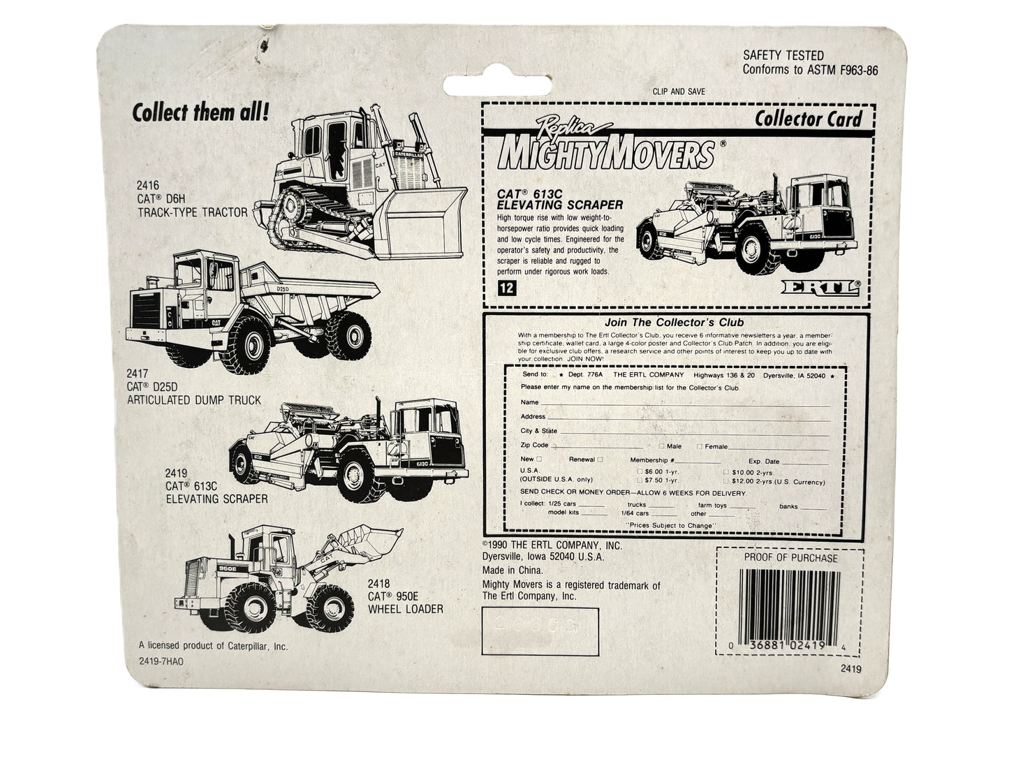 1/64 Caterpillar 613C