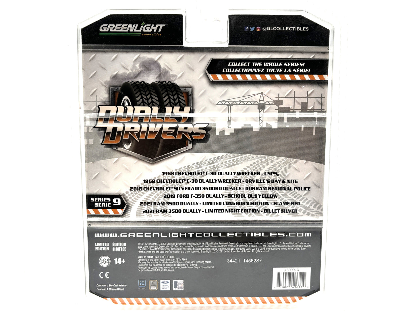 1/64 Chevrolet 3500HD Dually - Durham Regional Police