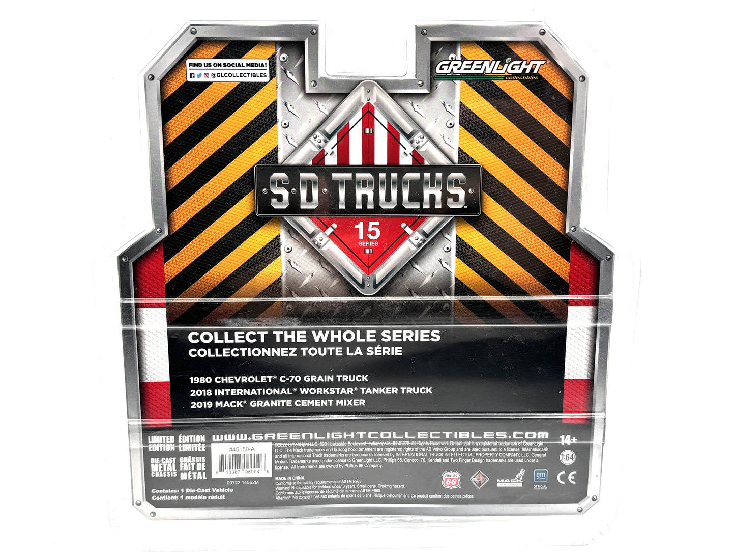 1/64 Chevrolet C-70 Grain Truck (Red)