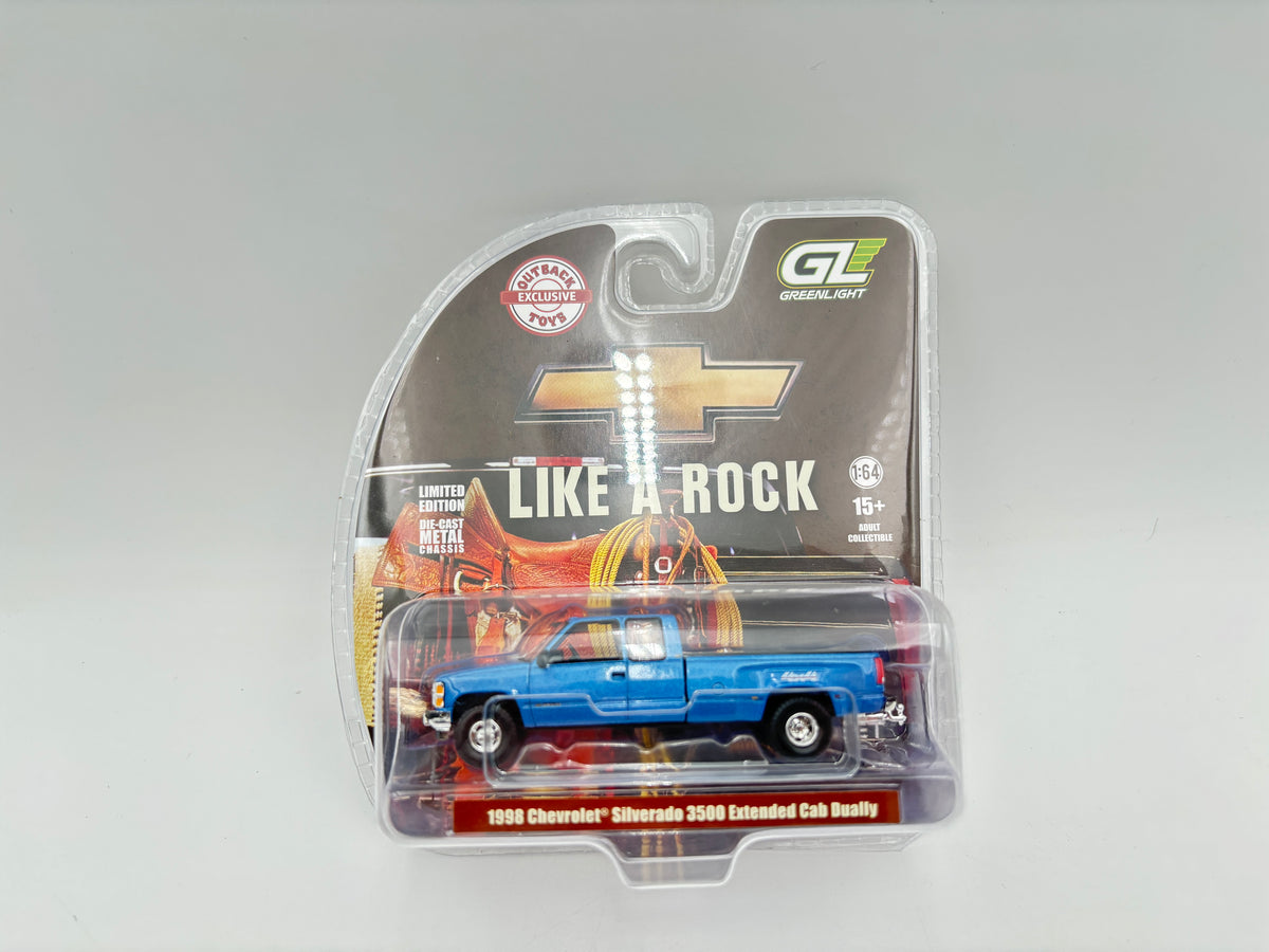Chevrolet Silverado 3500 Extended Cab Dually (Metallic Blue)