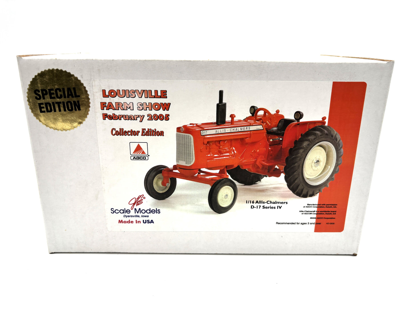 1/16 Allis-Chalmers D-17 Series IV Louisville Farm Show
