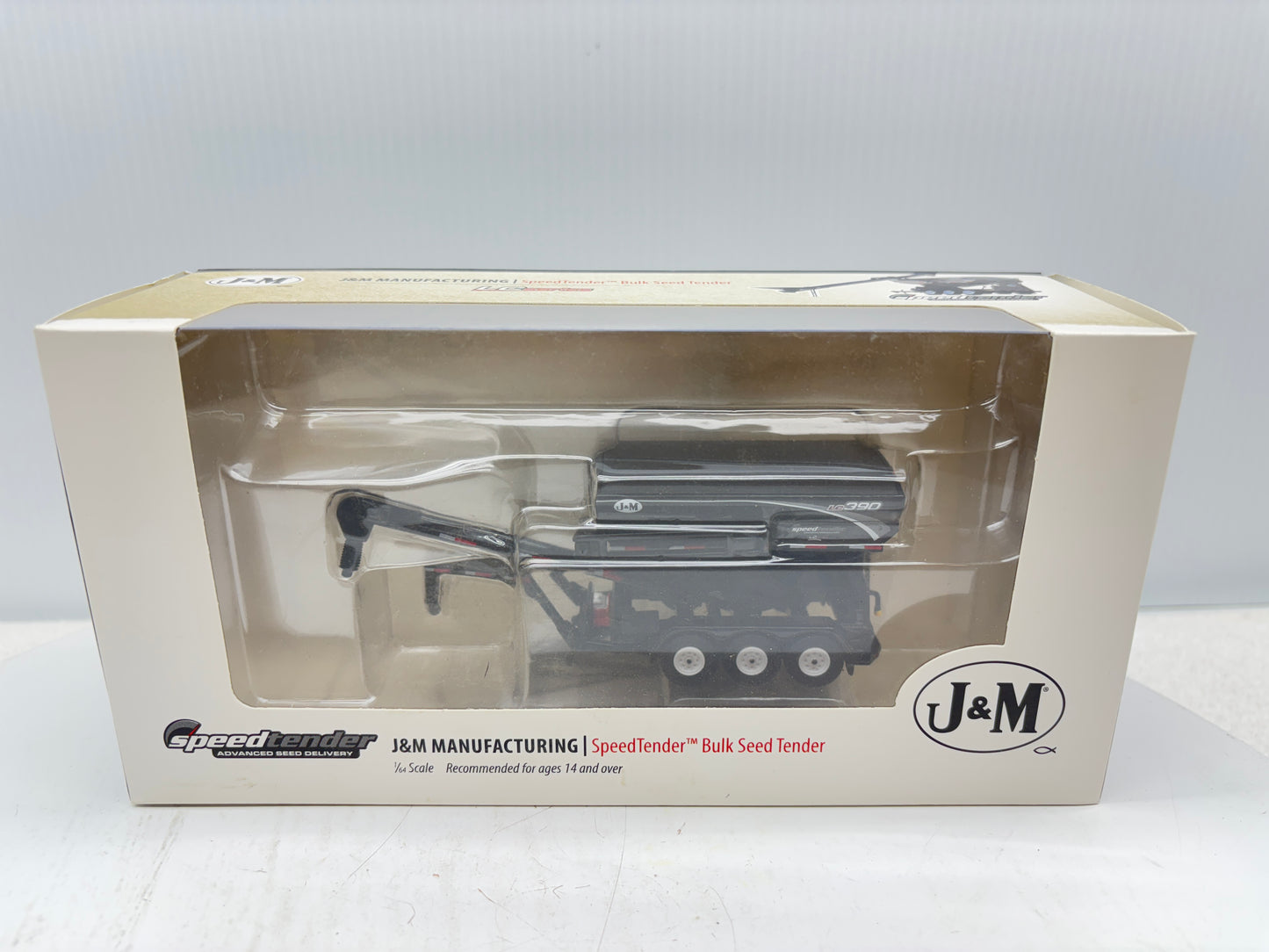1/64 J&M LC390 Bulk Seed Tender Black