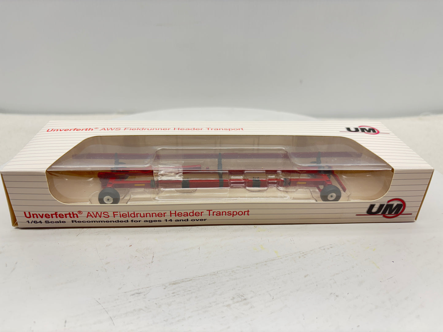 1/64 Unverferth AWS Header Cart (Red)