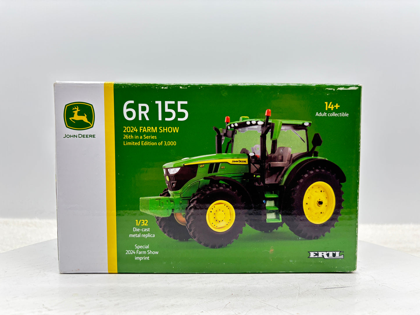 1/32 John Deere 6R 155 Charcoal