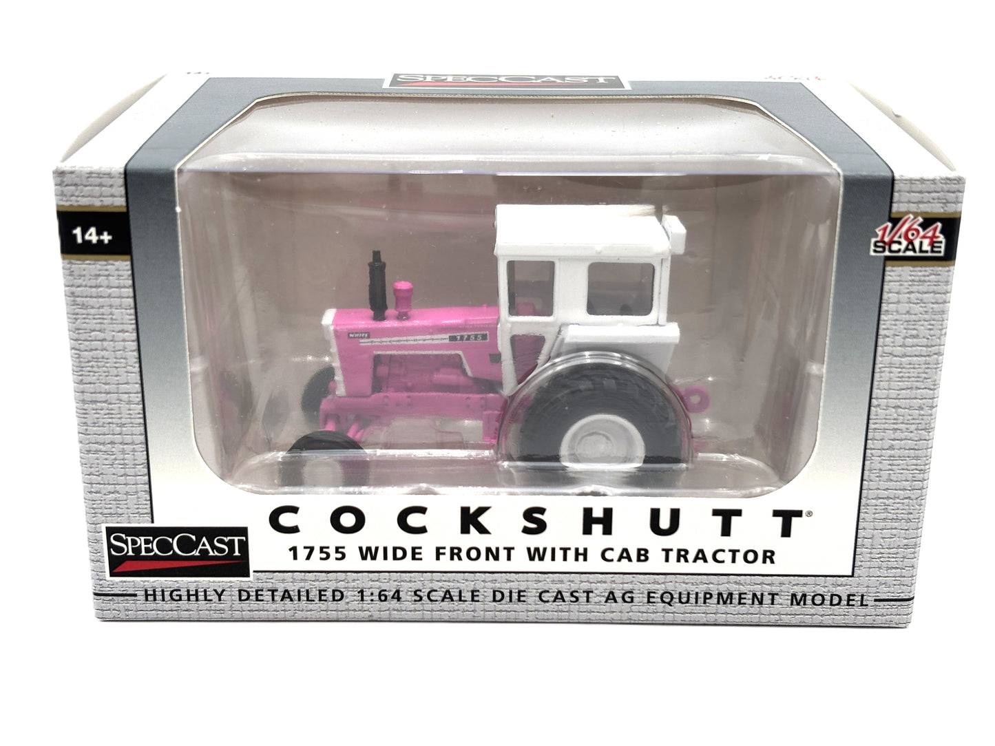 1/64 Cockshutt 1755 Widefront with Cab "Pink"