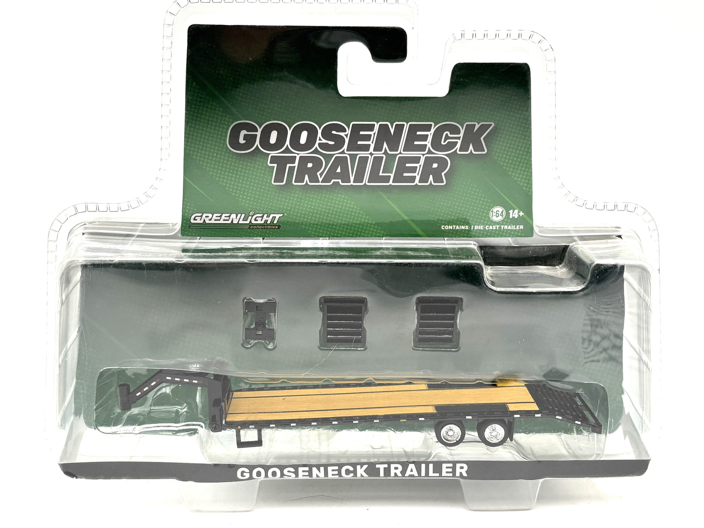 1/64 Gooseneck Trailer - Black