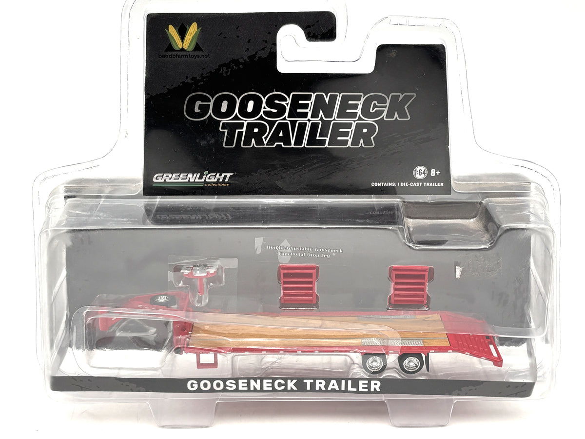 1/64 Gooseneck Trailer - Red