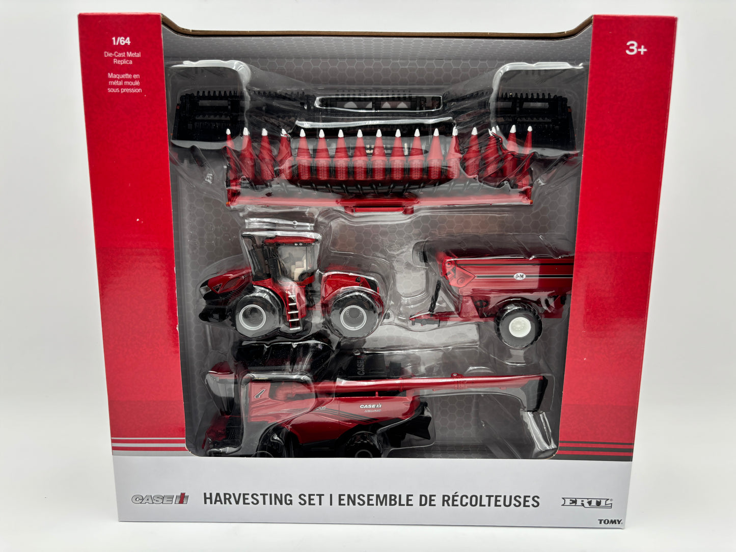 1/64 CASE IH AF10 Harvesting Set