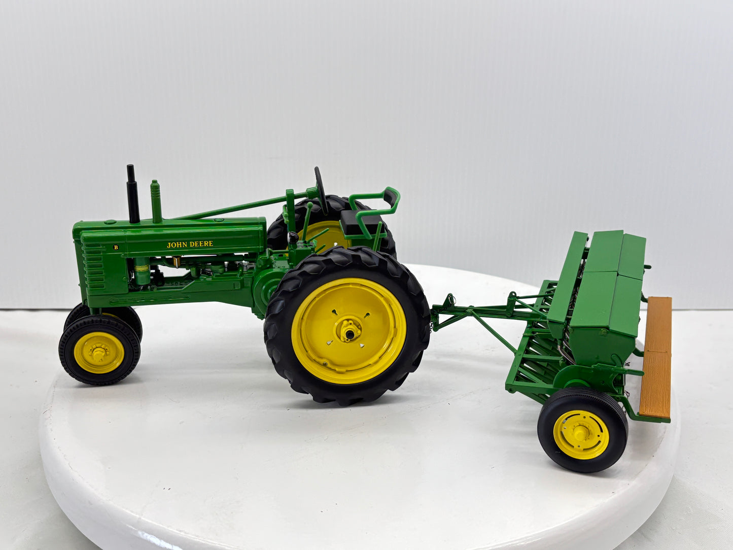 1/16 John Deere Model "B" with Grain Drill