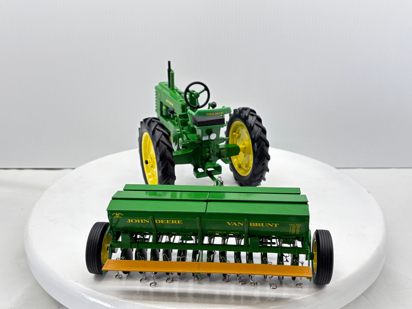 1/16 John Deere Model "B" with Grain Drill