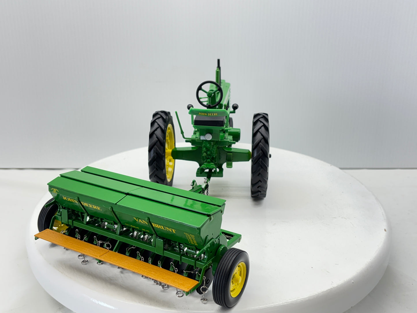 1/16 John Deere Model "B" with Grain Drill