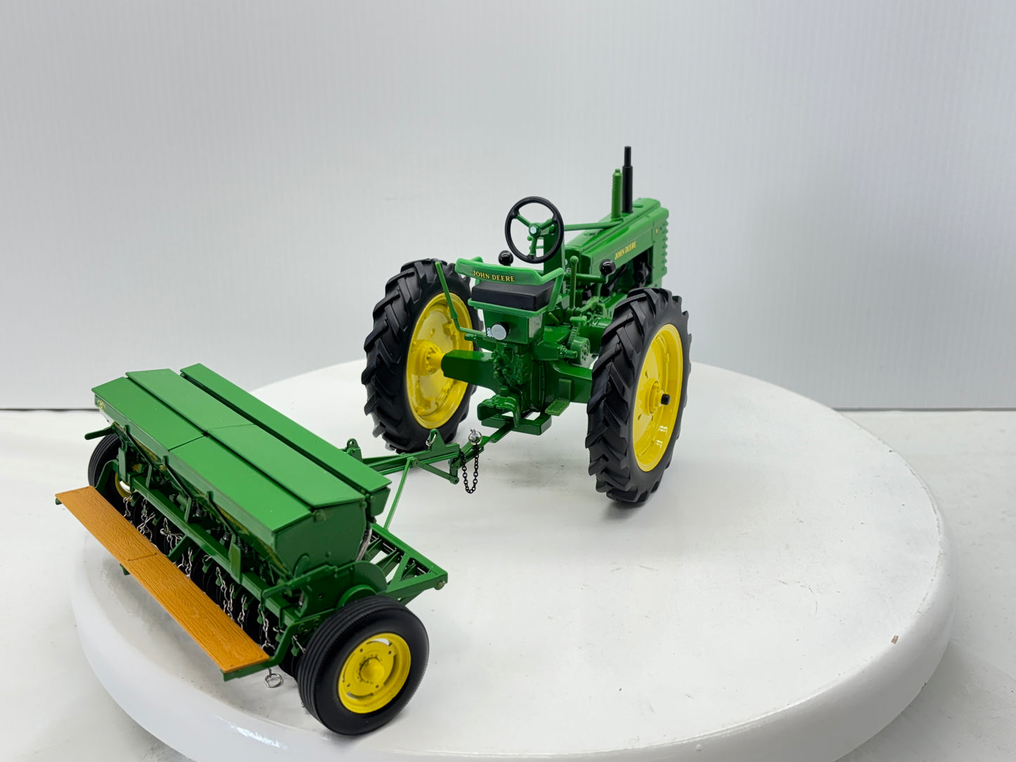 1/16 John Deere Model "B" with Grain Drill