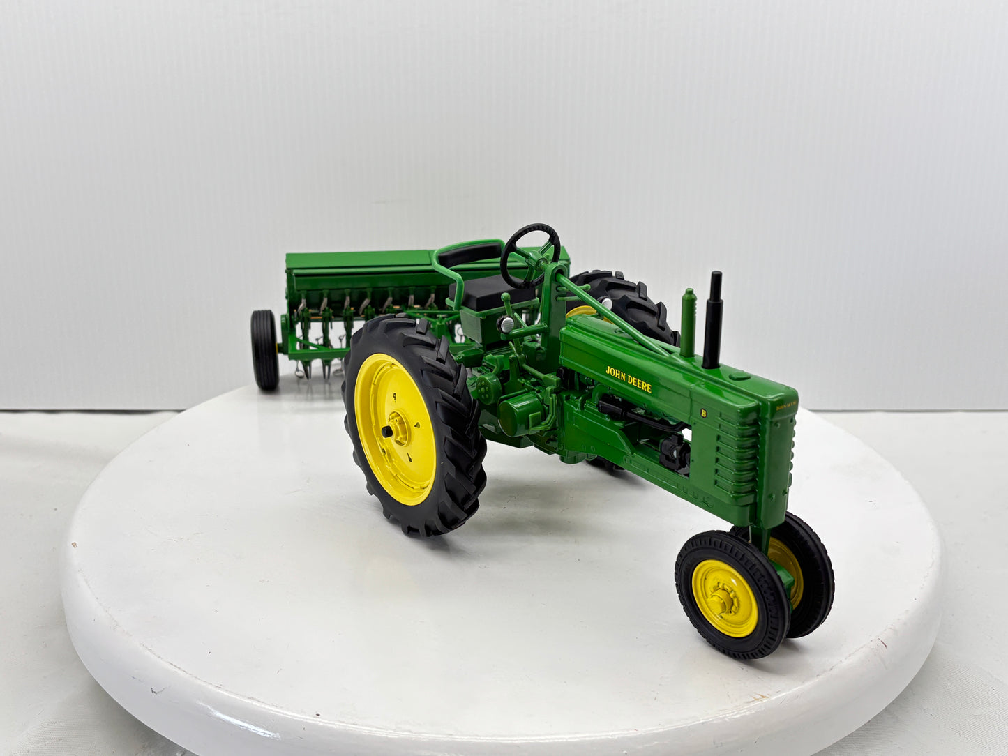 1/16 John Deere Model "B" with Grain Drill