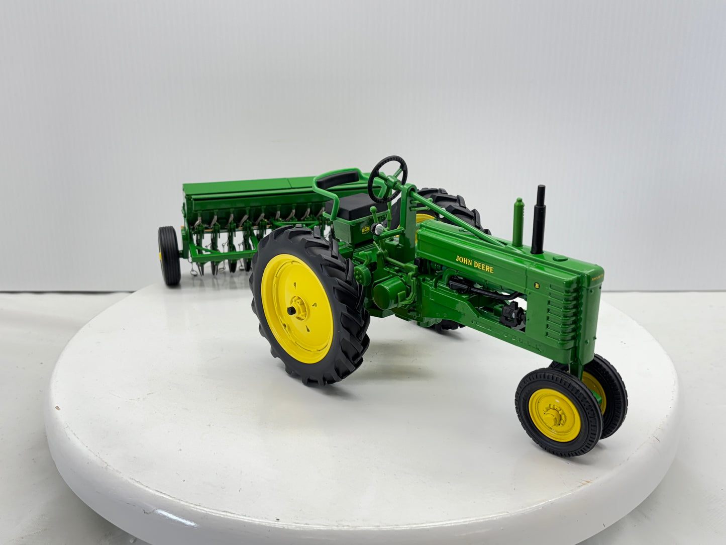 1/16 John Deere Model "B" with Grain Drill