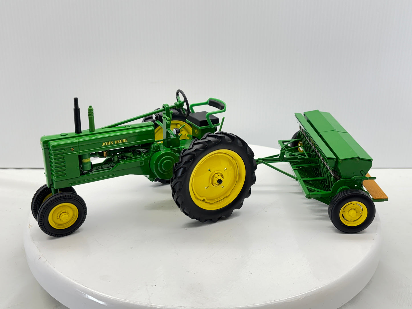 1/16 John Deere Model "B" with Grain Drill