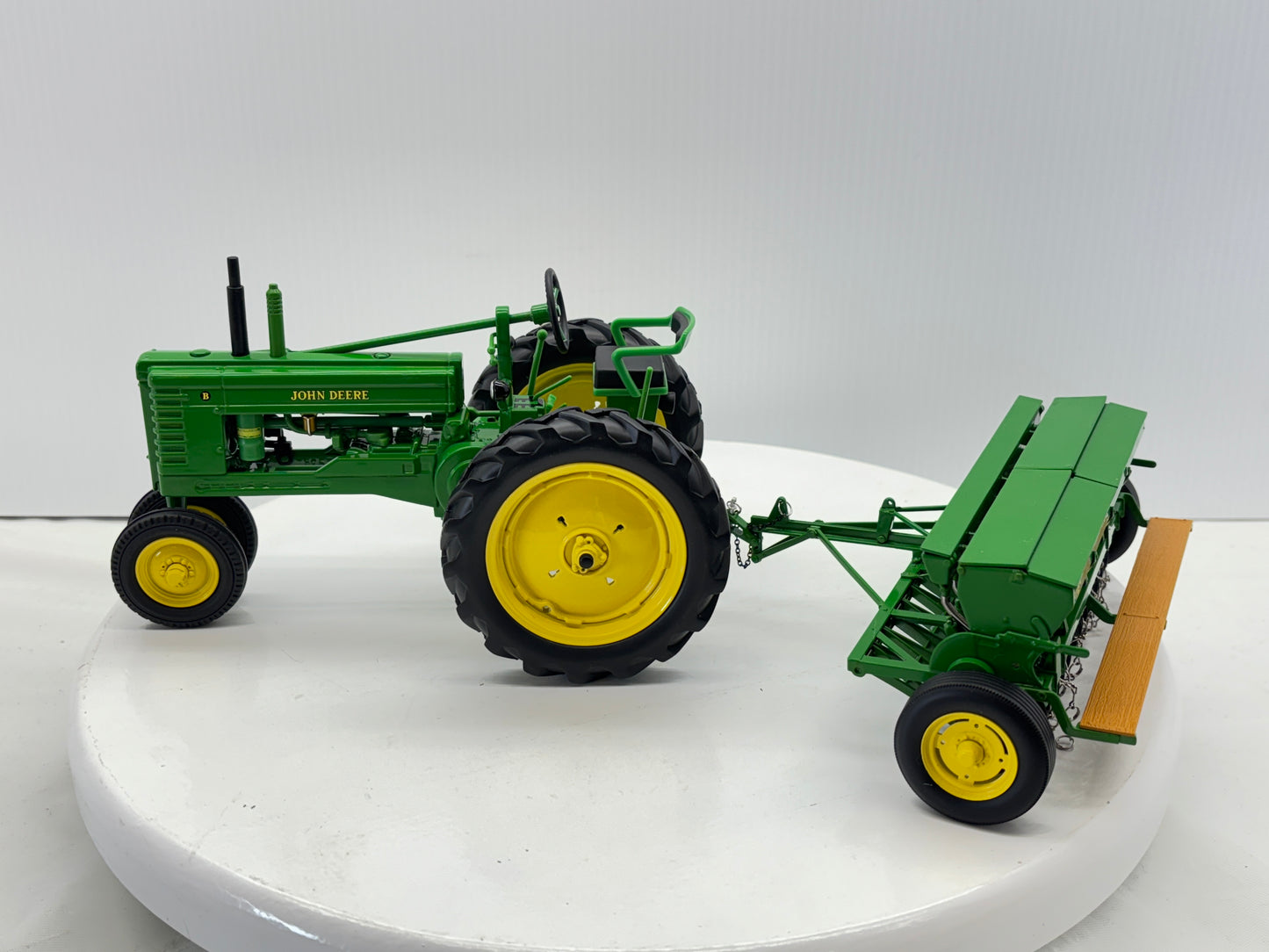 1/16 John Deere Model "B" with Grain Drill