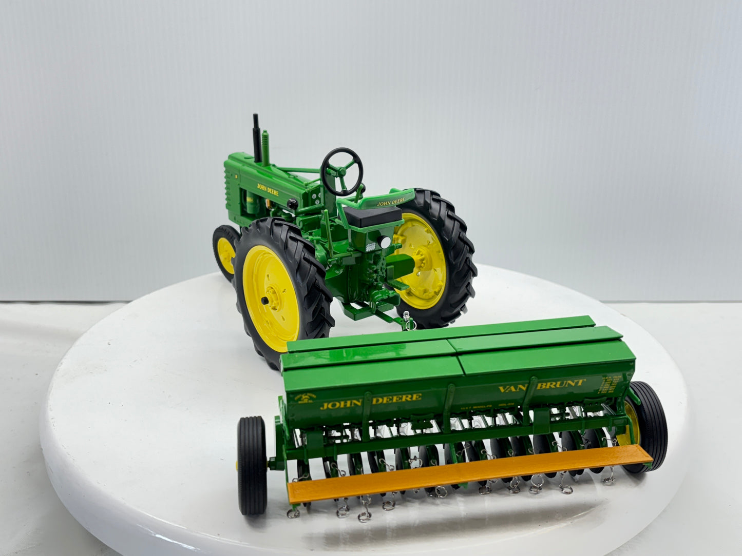 1/16 John Deere Model "B" with Grain Drill
