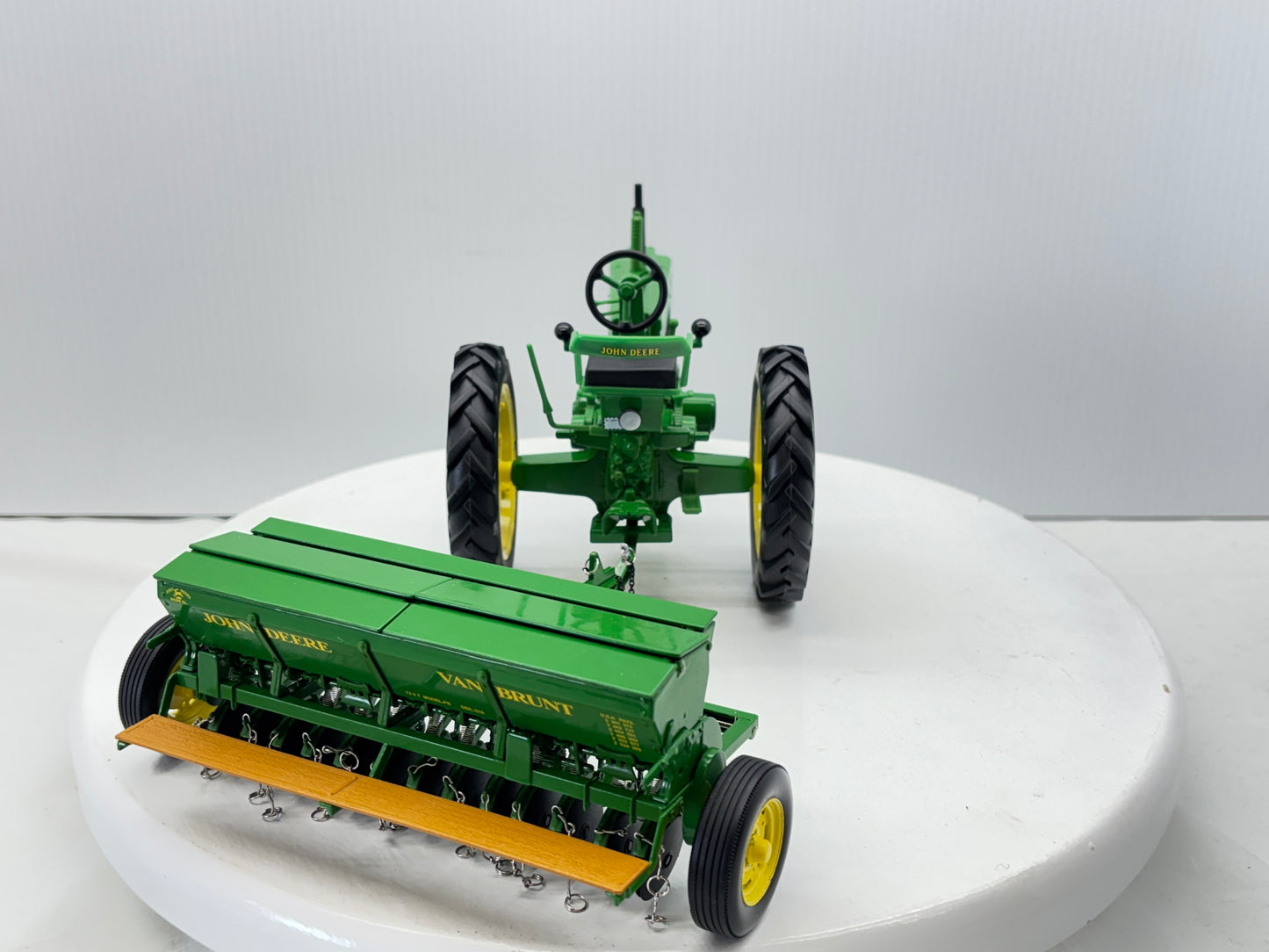 1/16 John Deere Model "B" with Grain Drill