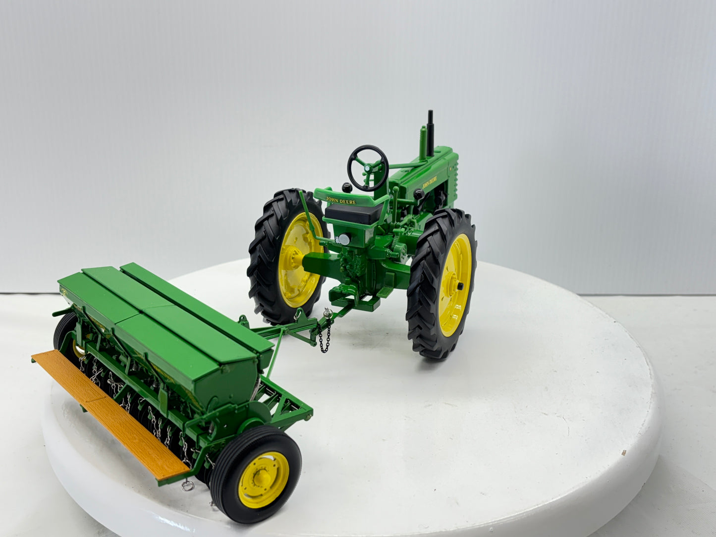 1/16 John Deere Model "B" with Grain Drill