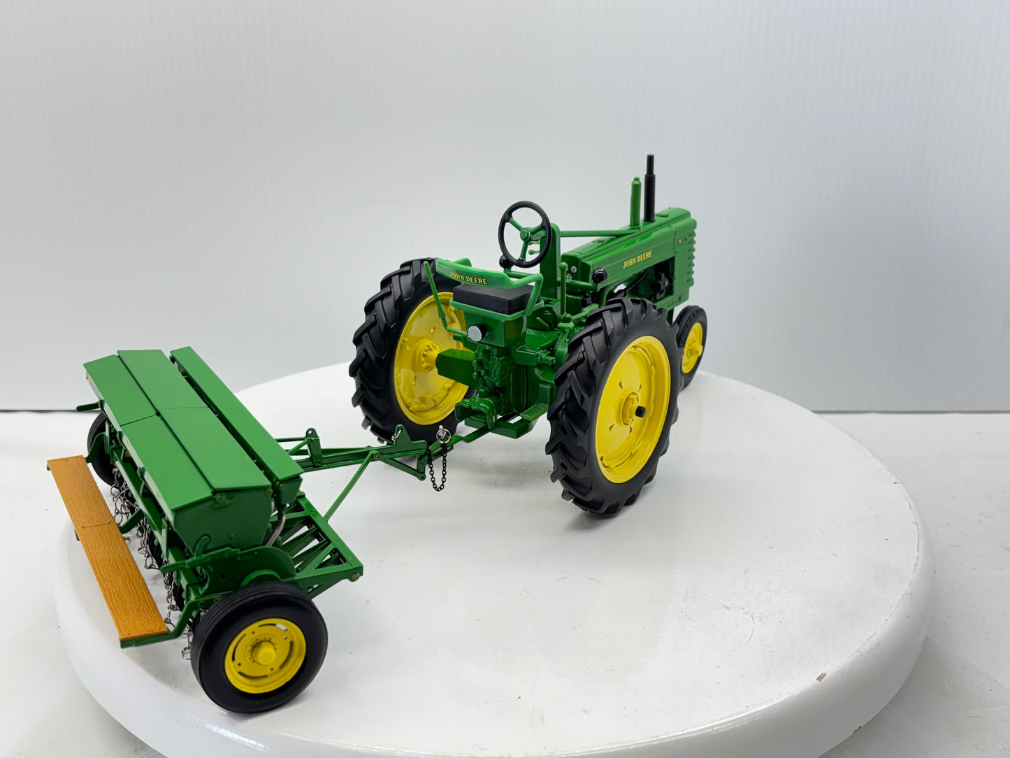 1/16 John Deere Model "B" with Grain Drill
