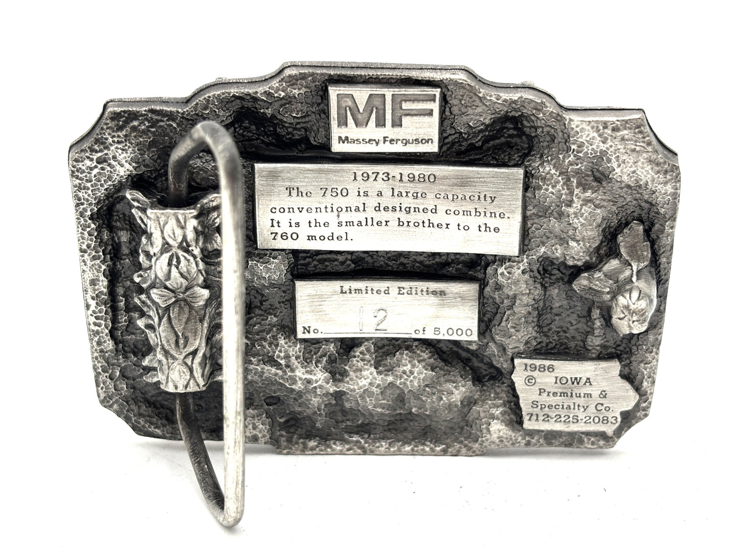 Massey Ferguson MF750 Belt Buckle