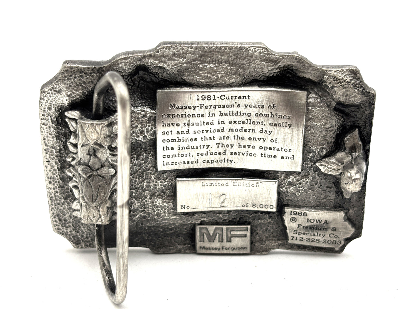 Massey Ferguson MF850 Belt Buckle