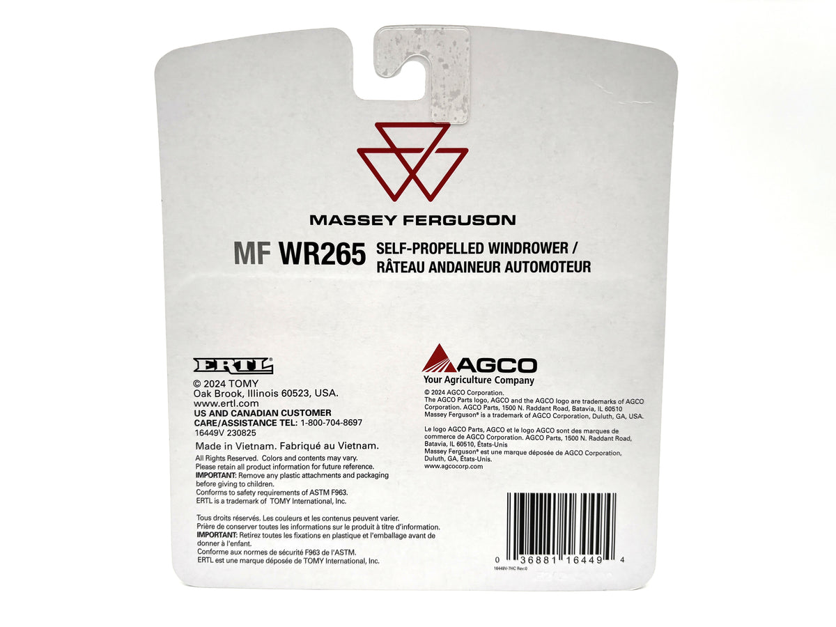 1/64 Massey Ferguson WR265 Windrower