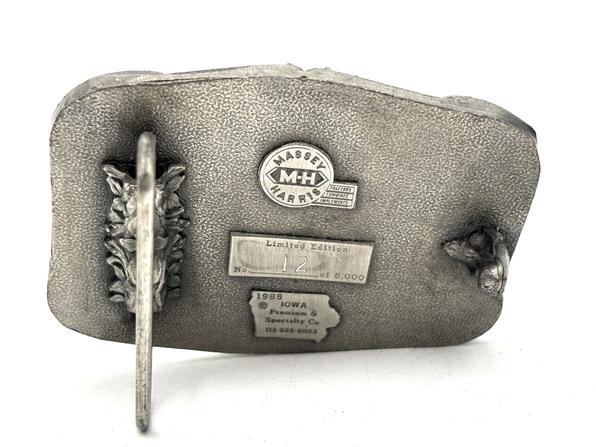 Massey Harris Logo Belt Buckle