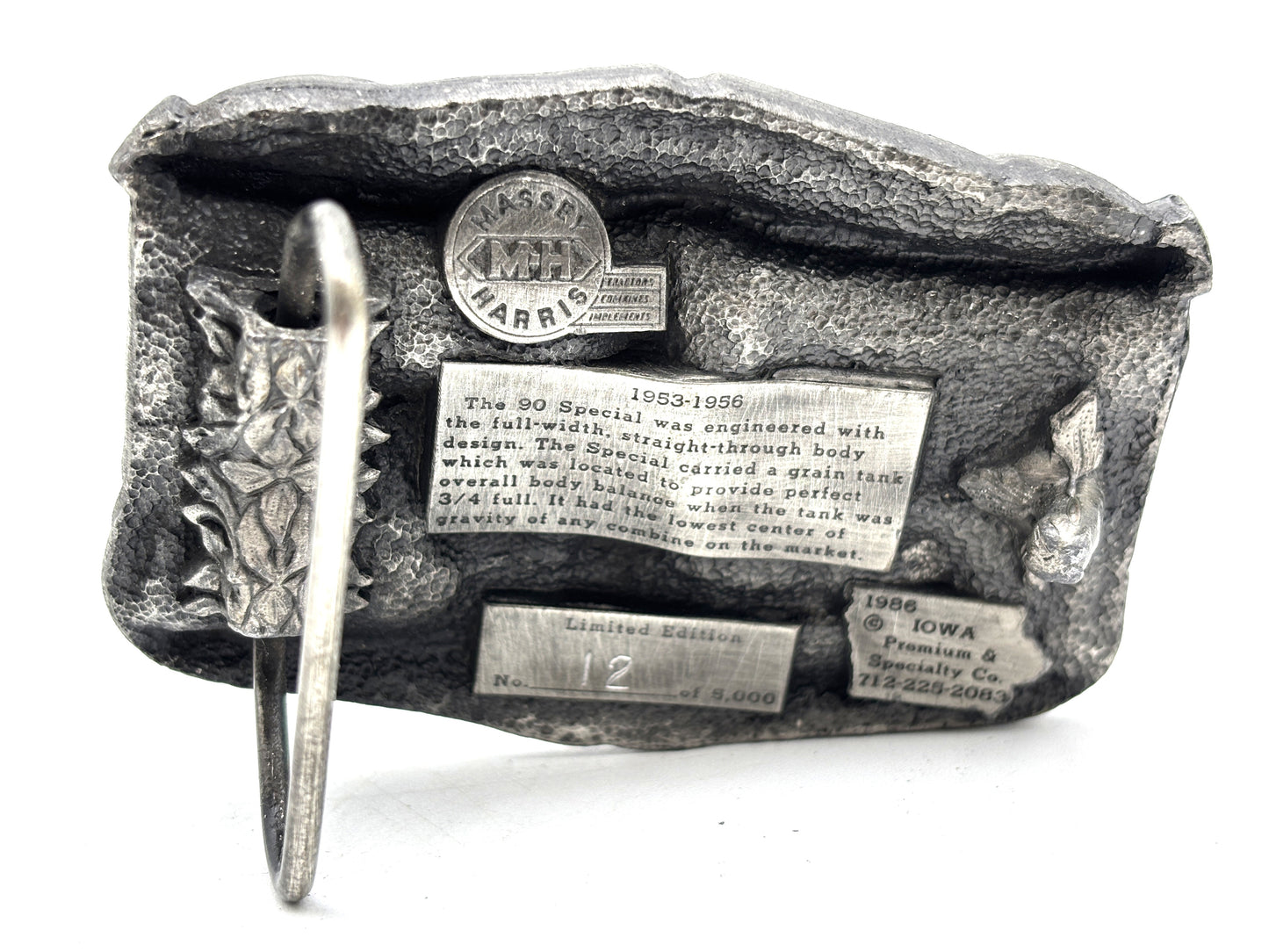 Massey Harris MH90 Special Belt Buckle
