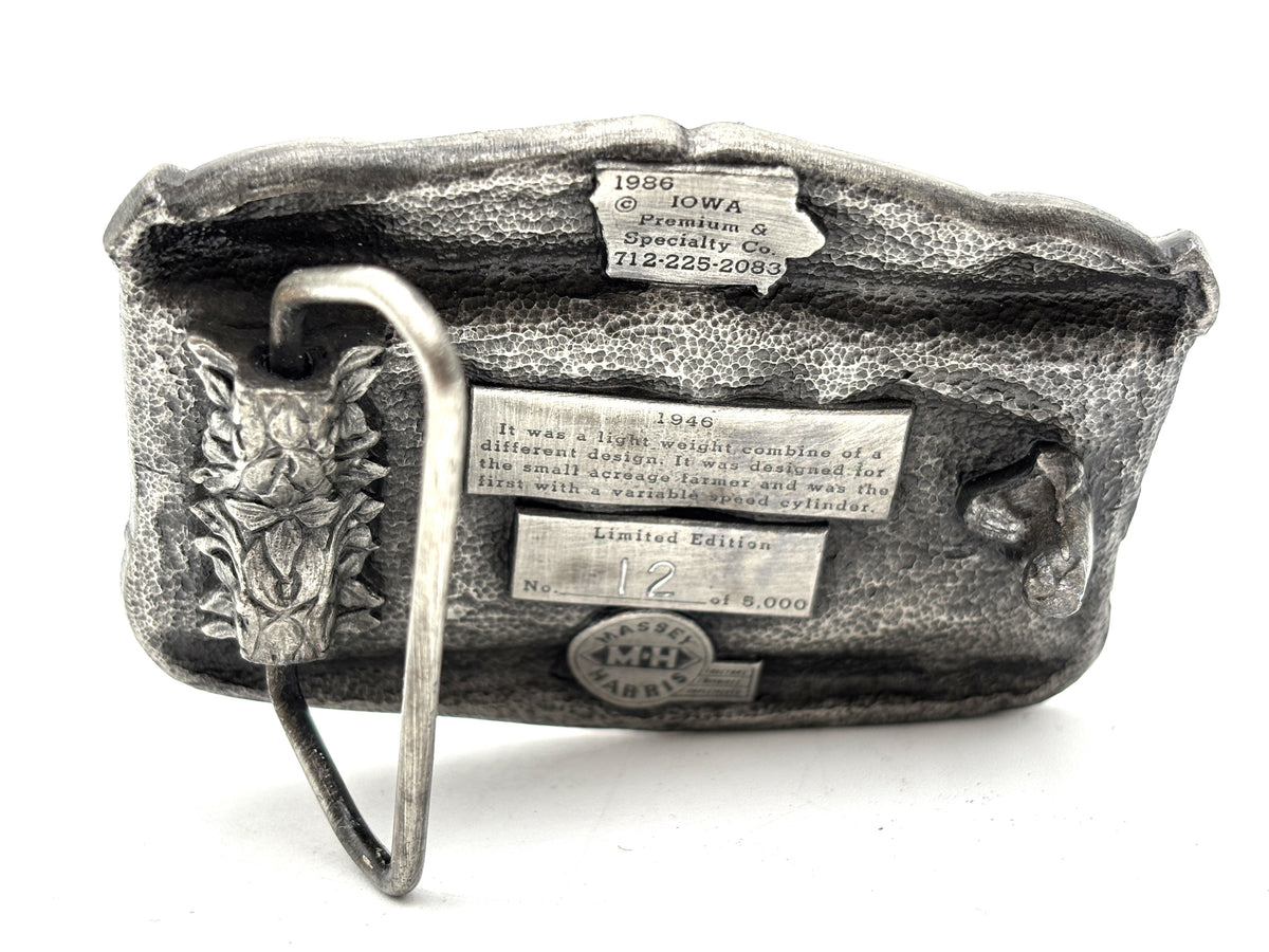 Massey Harris MH Clipper Belt Buckle