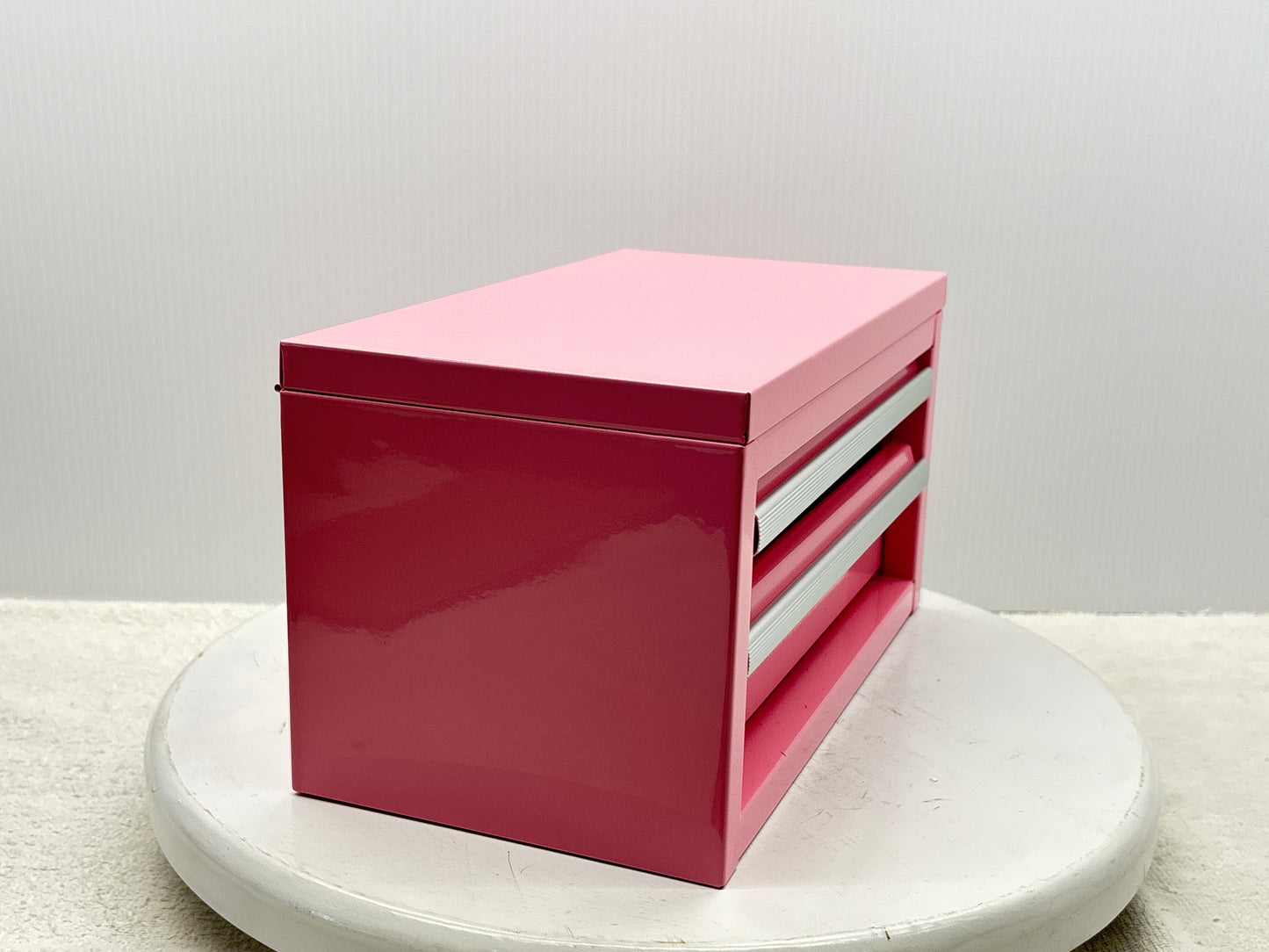 MasterCraft Mini Steel Toolbox ''Pink''