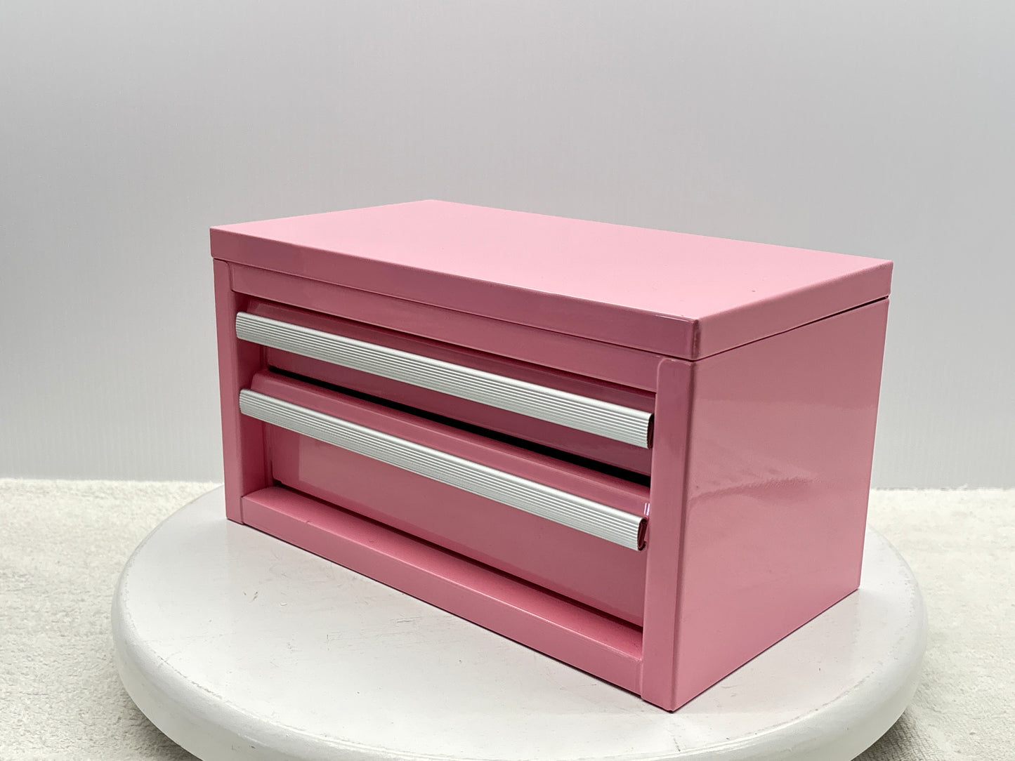 MasterCraft Mini Steel Toolbox ''Pink''