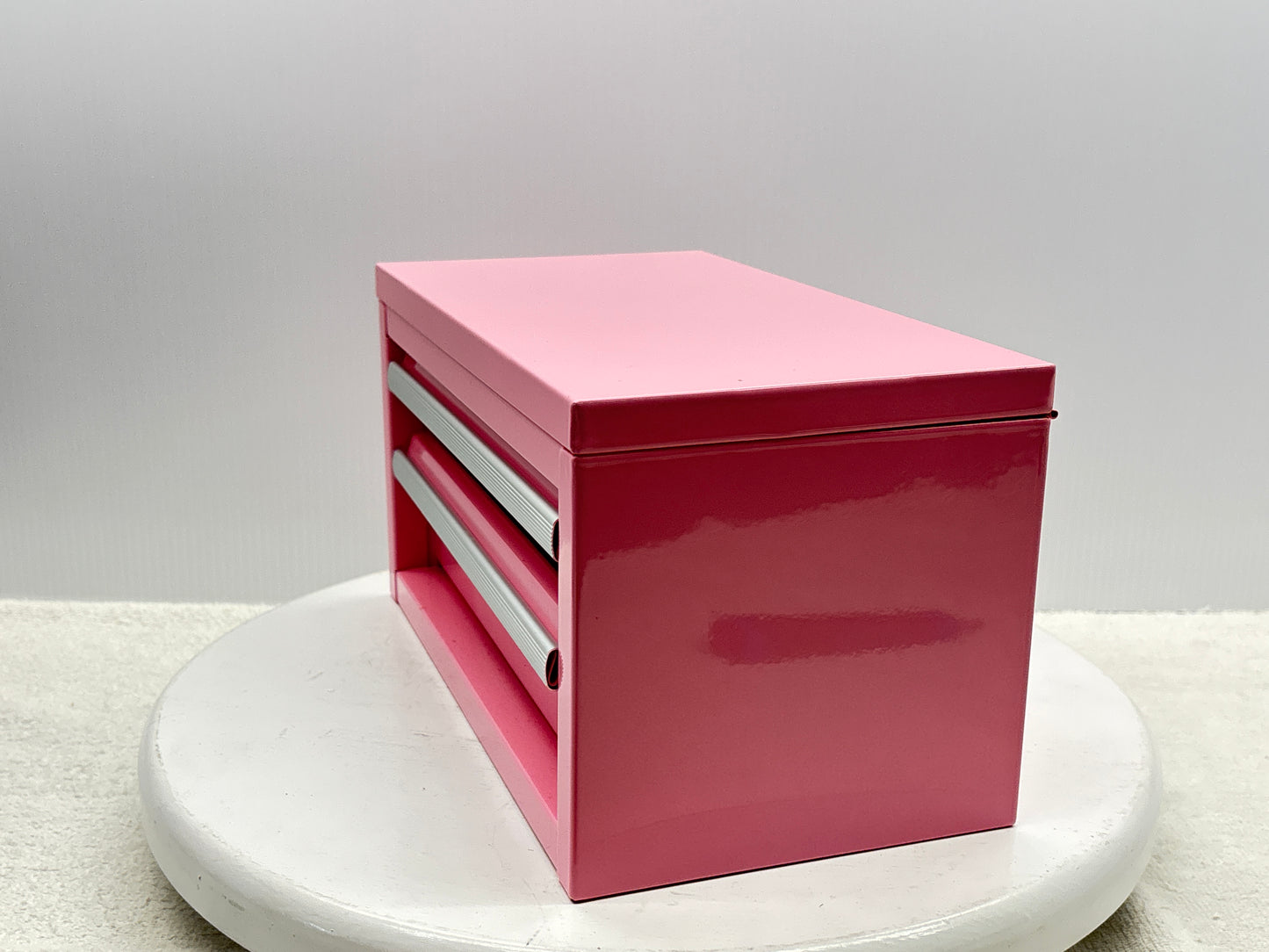 MasterCraft Mini Steel Toolbox ''Pink''