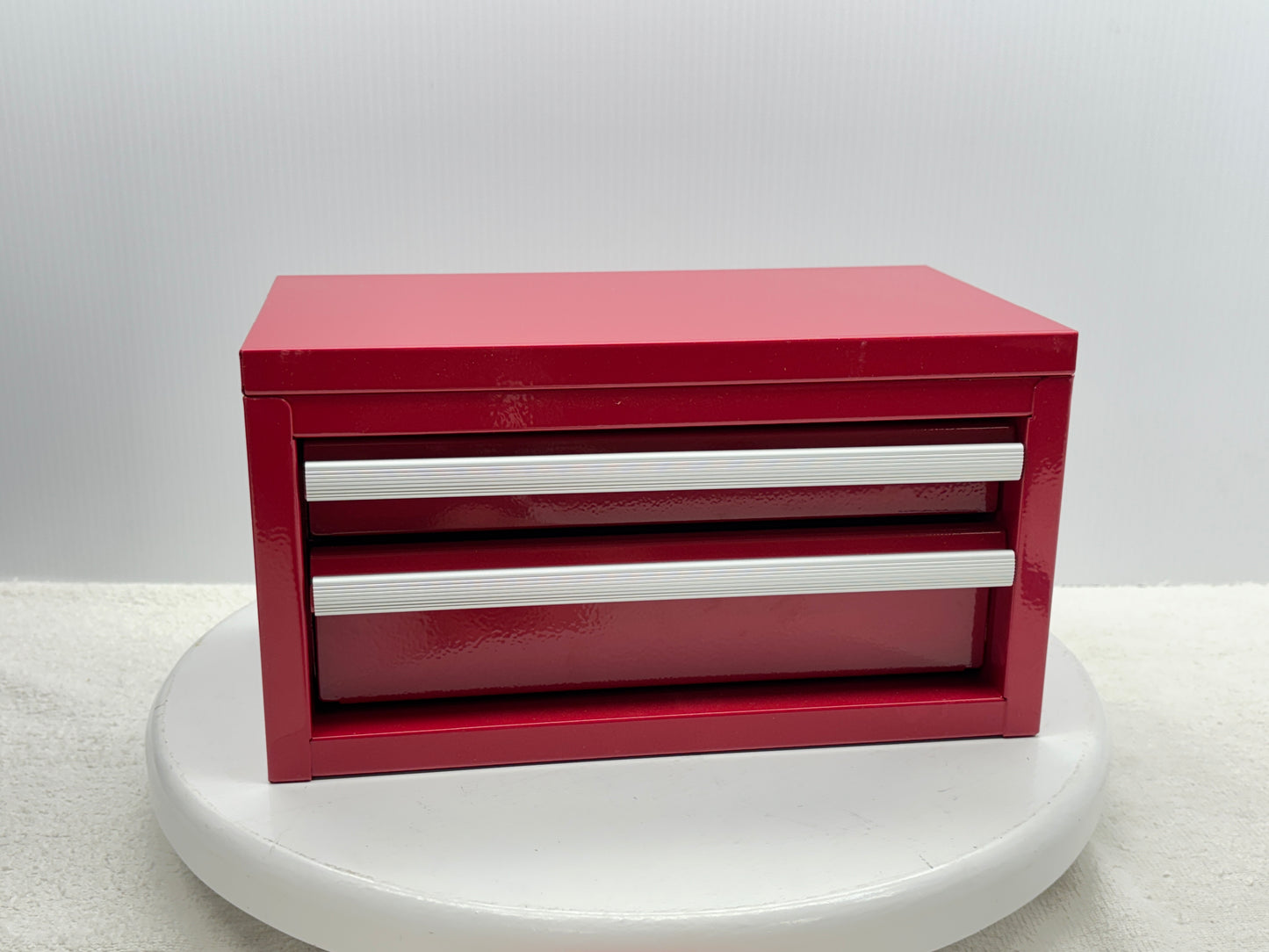 MasterCraft Mini Steel Toolbox ''Red''