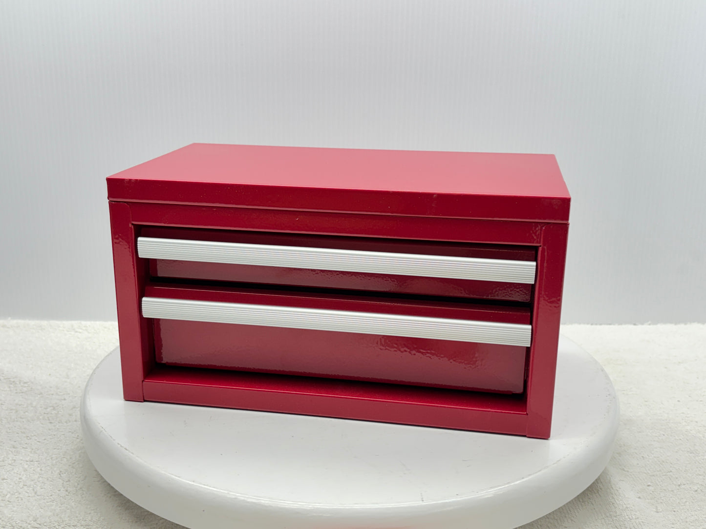 MasterCraft Mini Steel Toolbox ''Red''