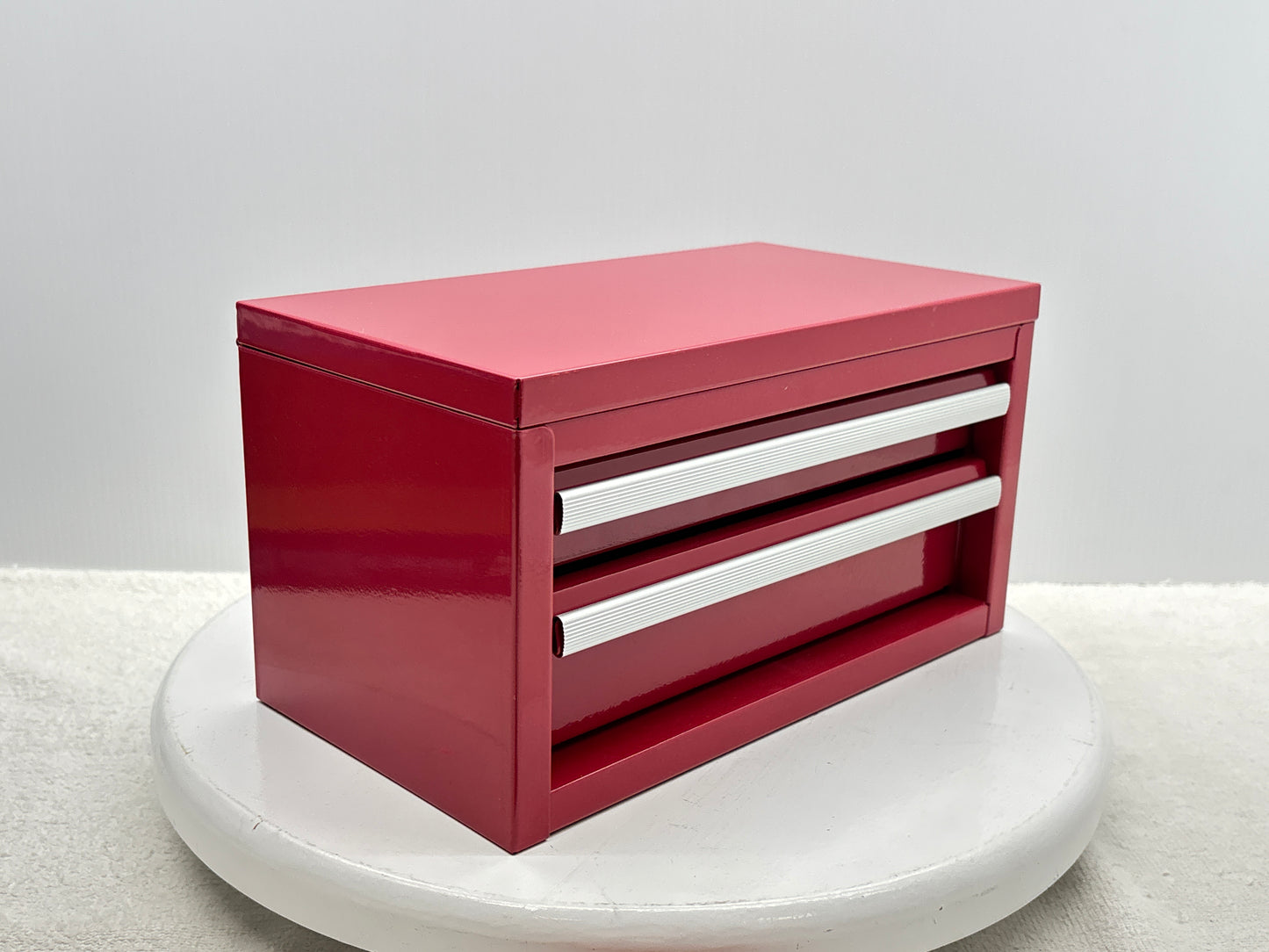 MasterCraft Mini Steel Toolbox ''Red''
