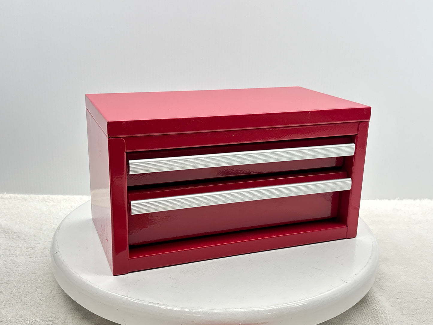 MasterCraft Mini Steel Toolbox ''Red''